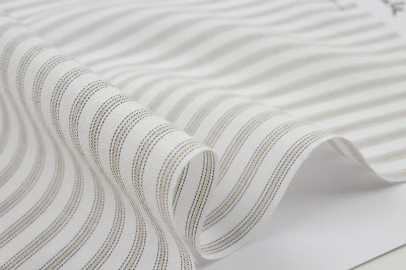 Viscose Acetate Stripes Poplin for Shirting